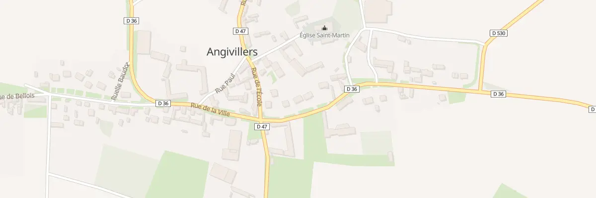 Plan du 87 Rue de l’Archer à Angivillers