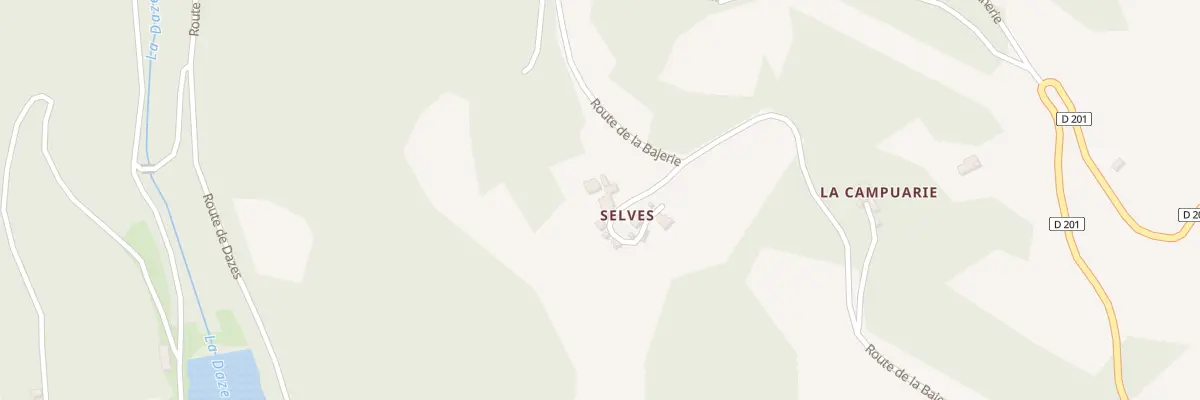 Plan du 5042 Selves à Espeyrac