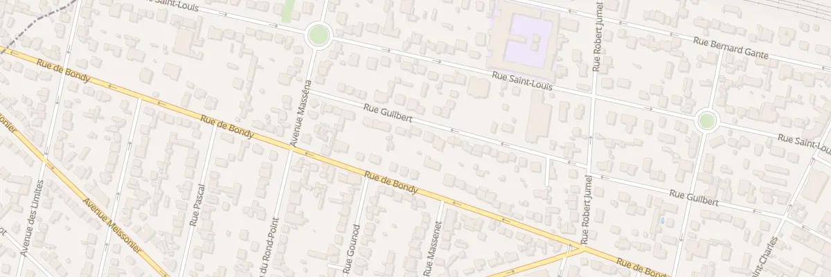 Plan du 57 Rue Guilbert à Villemomble