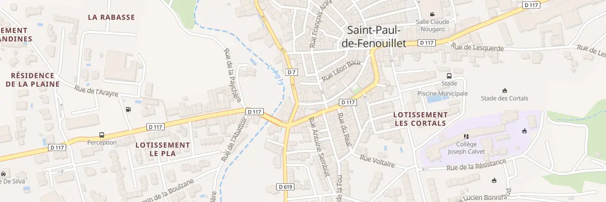 Plan du 4 Bd de l’Agly à Saint-Paul-de-Fenouillet