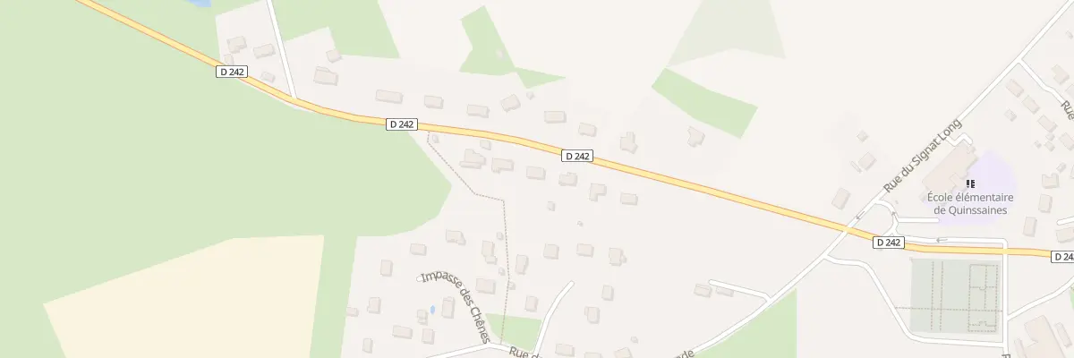 Plan du 21 Rte de Saint-martinien à Quinssaines