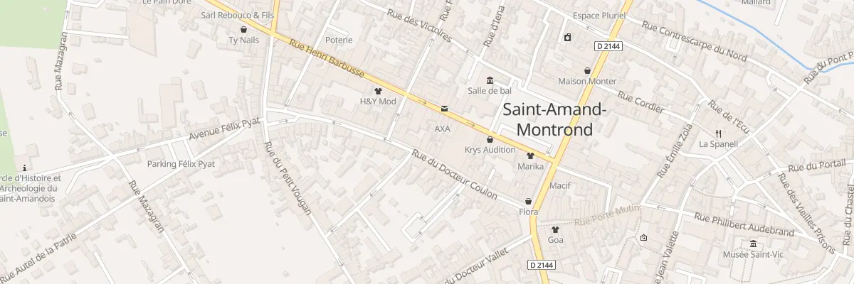 Plan du 40 Rue du Doc Coulon à Saint-Amand-Montrond