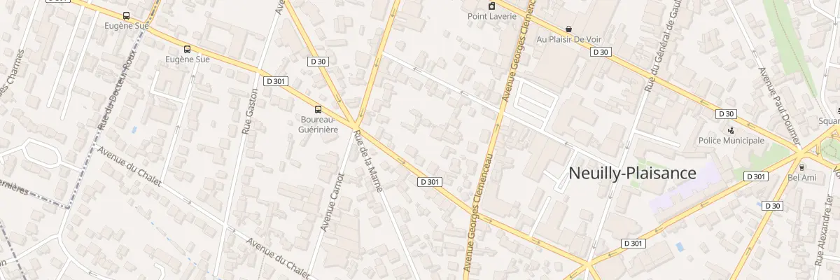 Plan du 31 Rue Boureau Guériniére à Neuilly-Plaisance