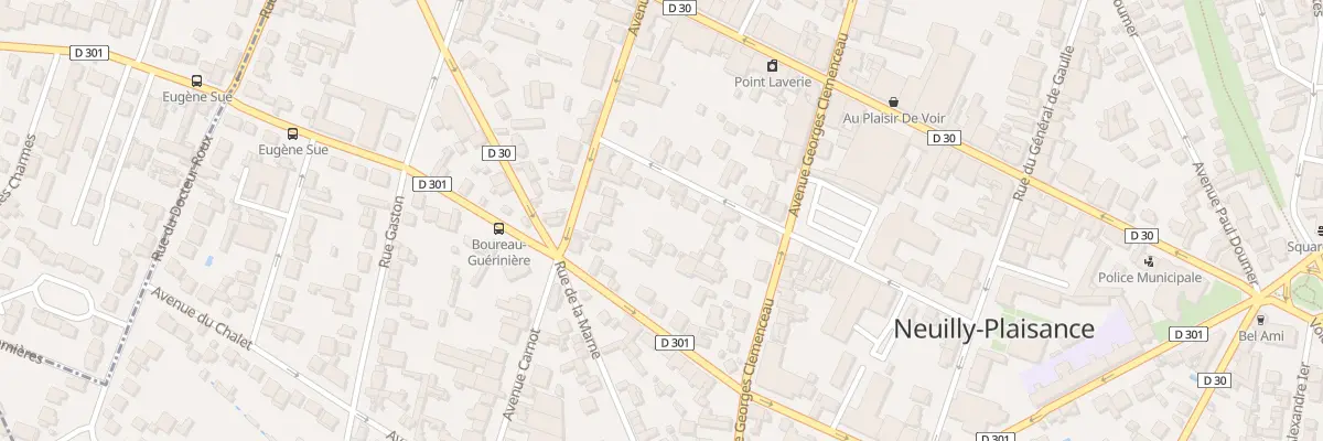 Plan du 8 Rue P Vaillant Couturier à Neuilly-Plaisance