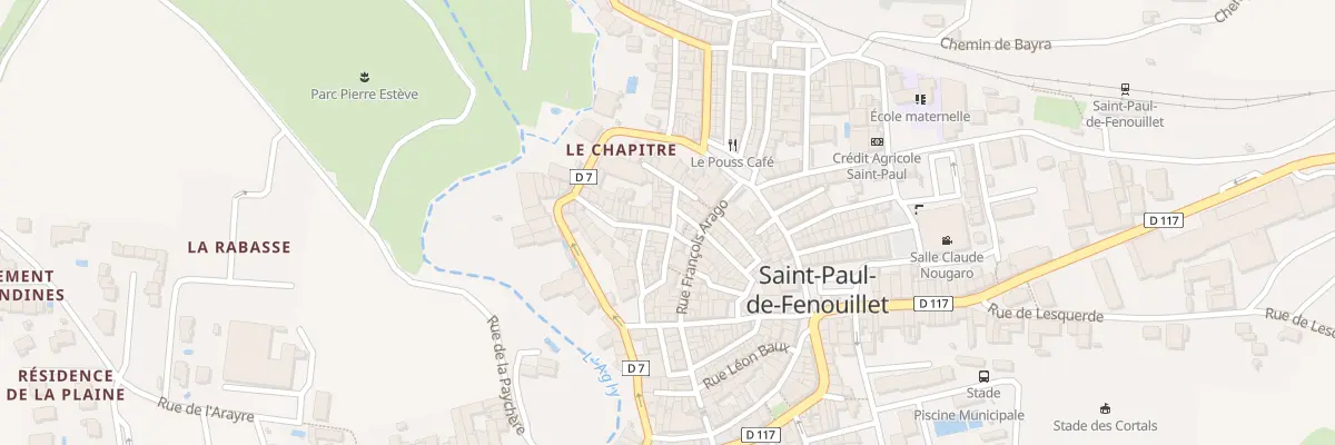 Plan du 11 Rue Doc Monnier à Saint-Paul-de-Fenouillet