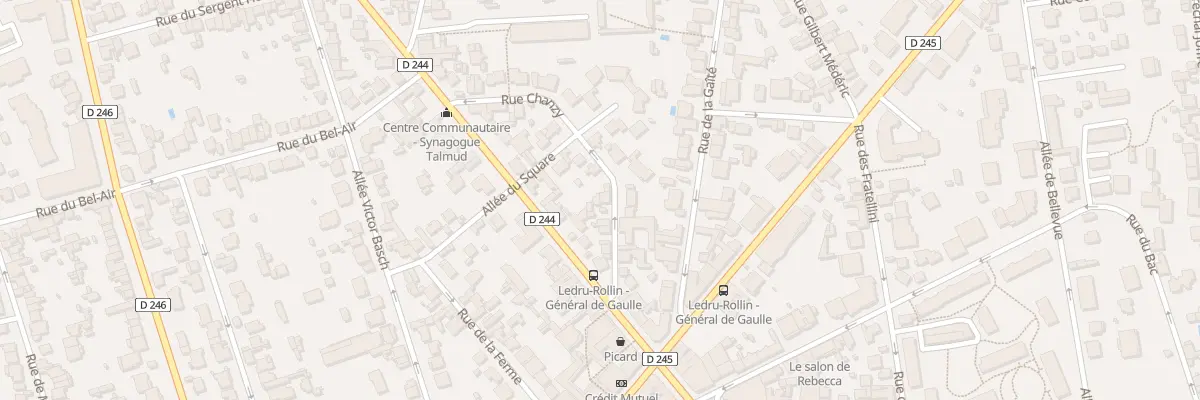 Plan du 3B Rue Chanzy au Perreux-sur-Marne