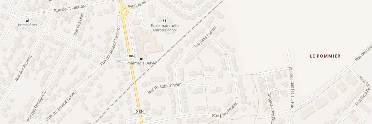 Plan du 39 Rue Jules Fossier à Louvres