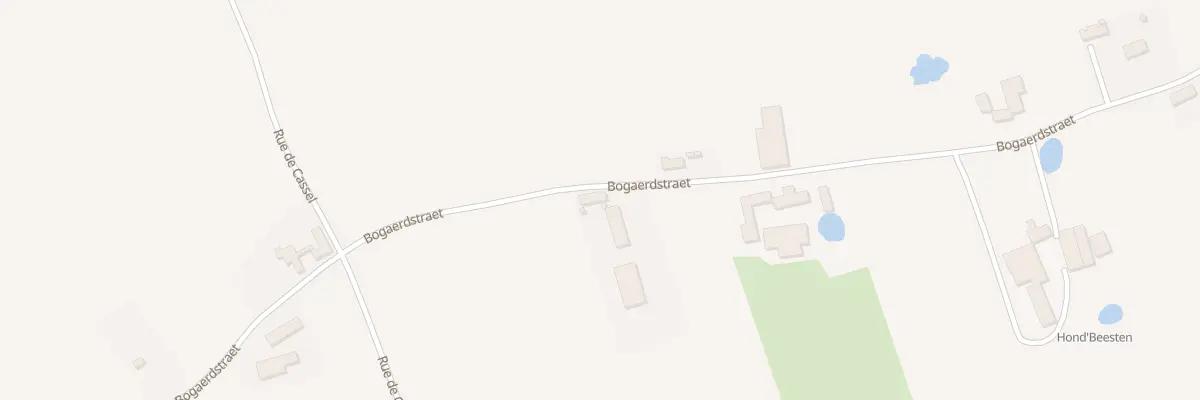 Plan du 973 Bogaerdstraet à Hondeghem