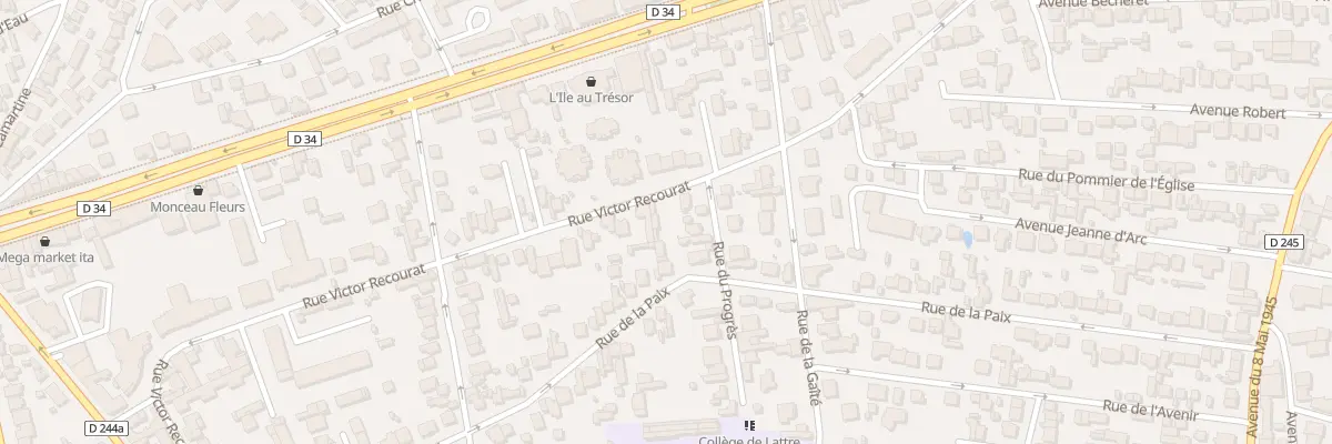 Plan du 25 Rue du Progrès au Perreux-sur-Marne