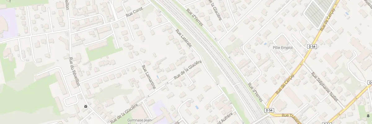 Plan du 4 Rue de la Glacière à Brunoy