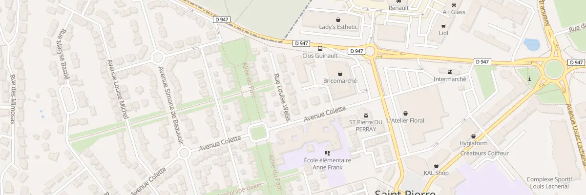 Plan du 8 Rue Louise Weiss à Saint-Pierre-du-Perray
