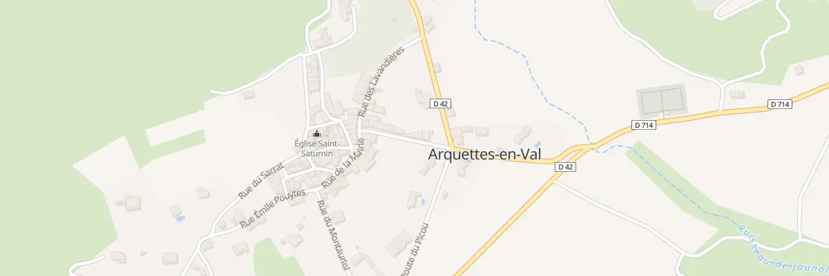 Plan du 63 Rue du Levant à Arquettes-en-Val