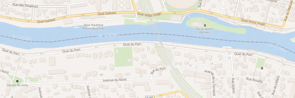 Plan du 78 Quai du Parc à Saint-Maur-des-Fossés