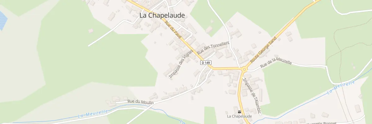 Plan du 1 Imp des Vignes à La Chapelaude