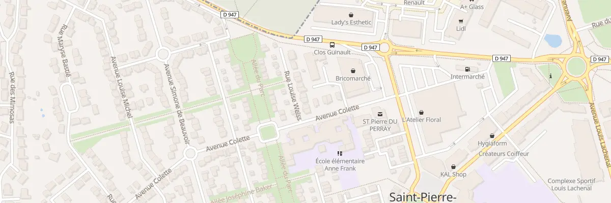Plan du 6 Rue Louise Weiss à Saint-Pierre-du-Perray
