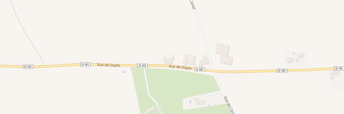 Plan du 1448 Rue de Staple à Hondeghem