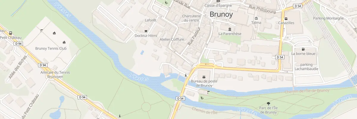 Plan du 3 Rue Monmartel à Brunoy