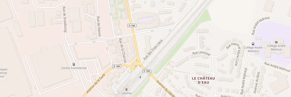 Plan du 4 Av Charles de Gaulle à Louvres