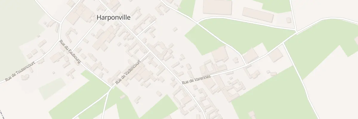 Plan du 29 Gr Grande Rue à Harponville