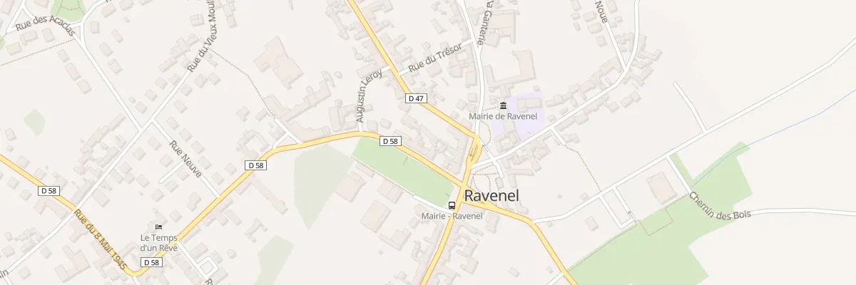 Plan du 5 Rue du Château à Ravenel