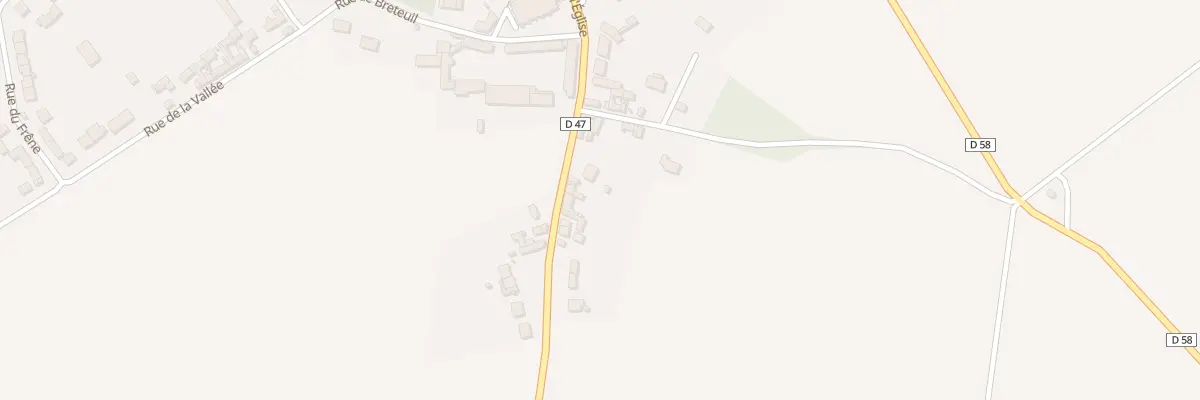 Plan du 26 Rue de l’Eglise à Ravenel