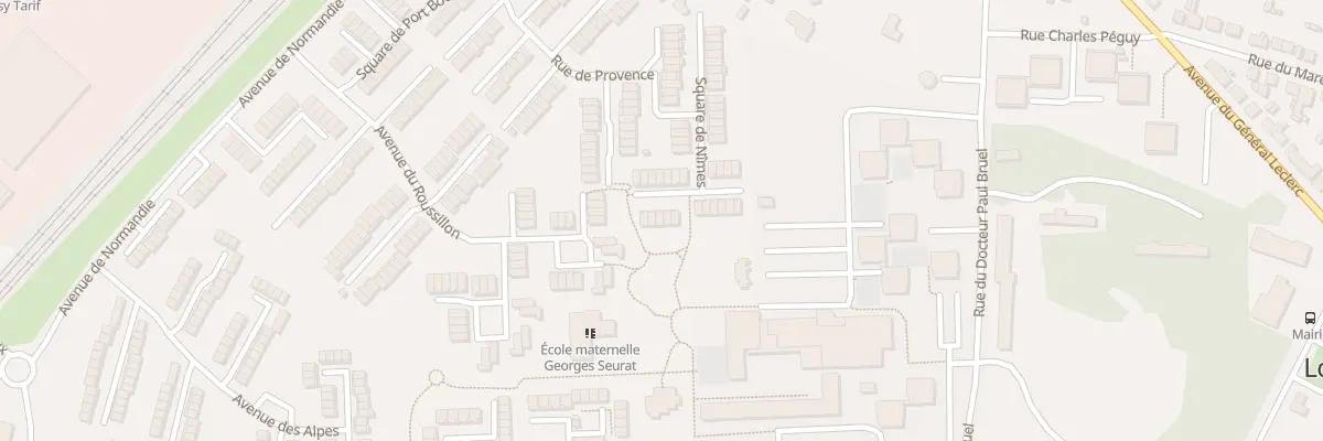 Plan du 36 Sq de Nimes à Louvres