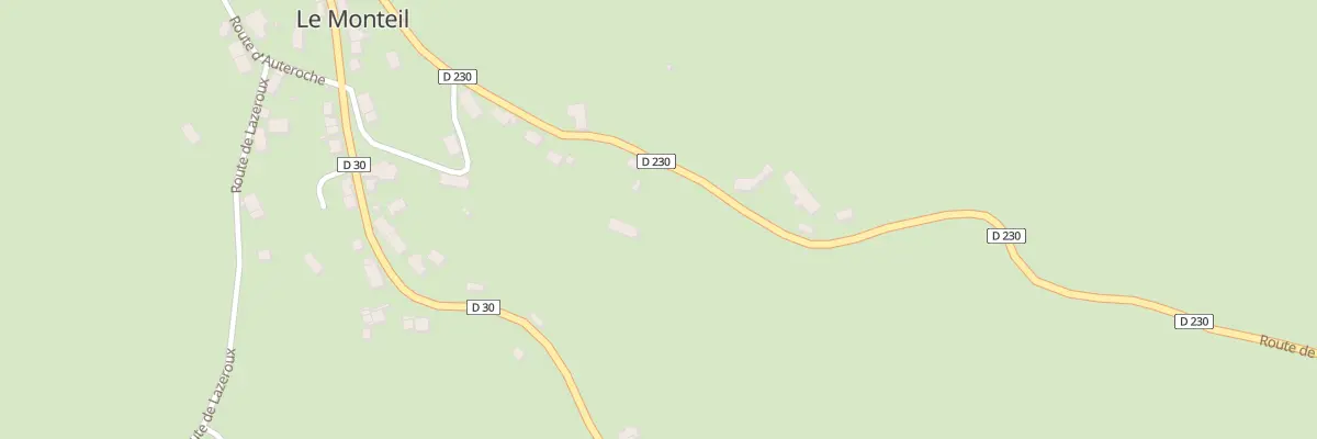 Plan du 12 Rte de Dijon au Monteil