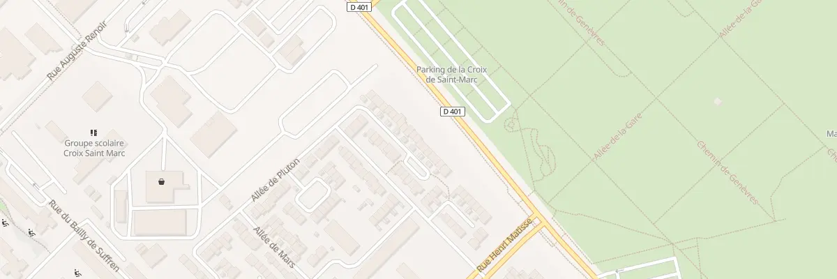 Plan du 23 Imp Uranus à Aulnay-sous-Bois