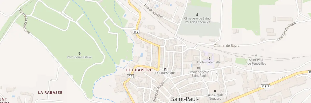 Plan du 15 Rue Léonce Rives à Saint-Paul-de-Fenouillet