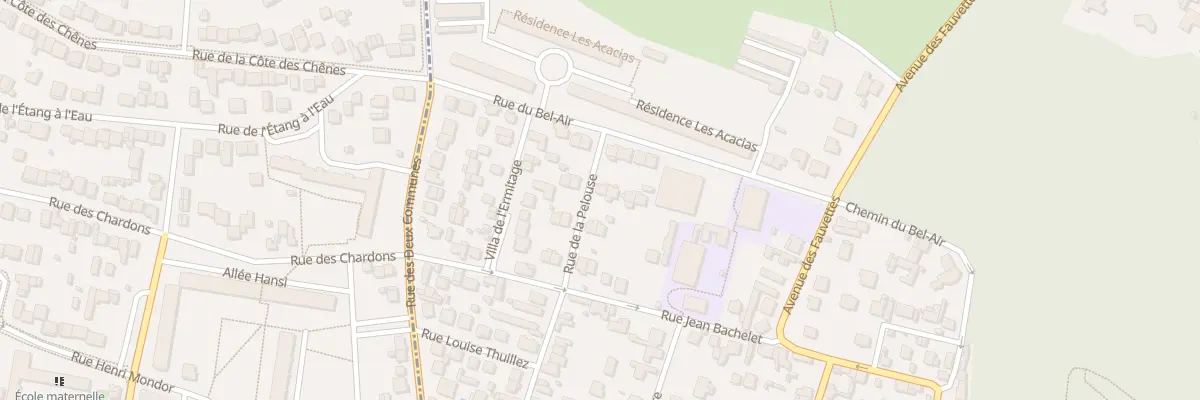 Plan du 66 Rue de la Pelouse à Neuilly-Plaisance