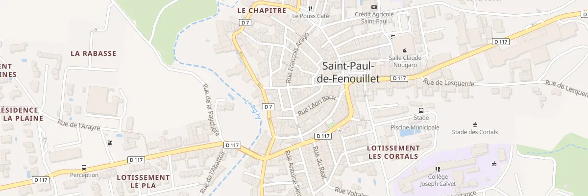 Plan du 31 Rue Arago à Saint-Paul-de-Fenouillet