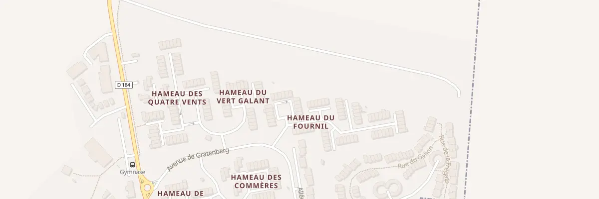 Plan du 25 Hameau du Fournil à Puiseux-en-France
