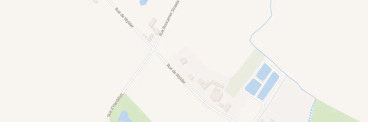 Plan du 728 Rue de Wylder à Oudezeele