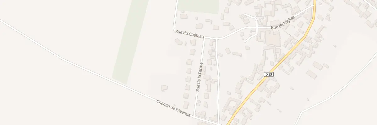 Plan du 6 Rue de la Ferme à Franvillers