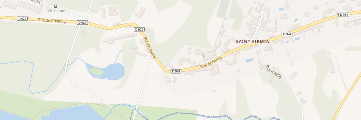 Plan du 28 Rue de Senlis à Vineuil-Saint-Firmin