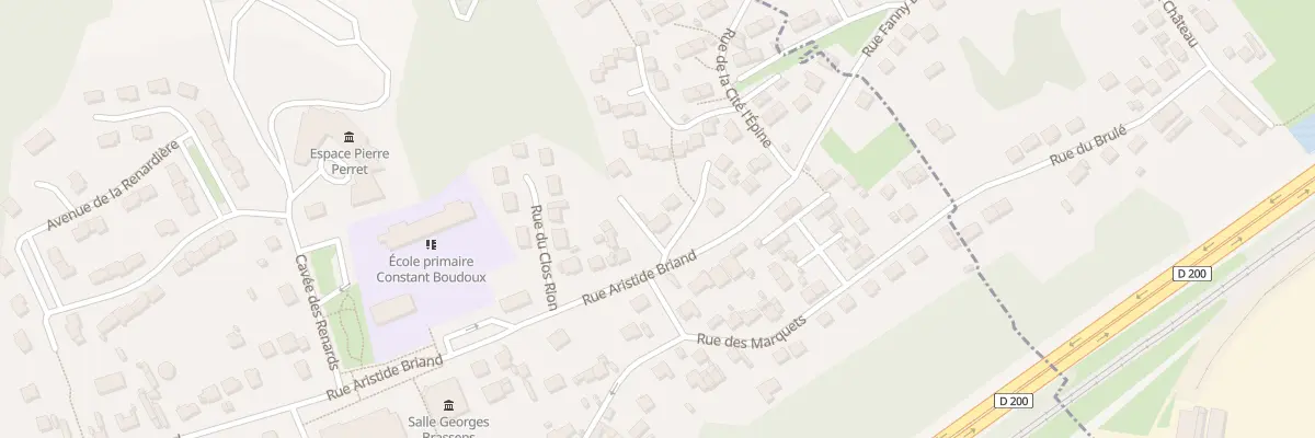 Plan du 161B Rue Aristide Briand à Villers-Saint-Paul