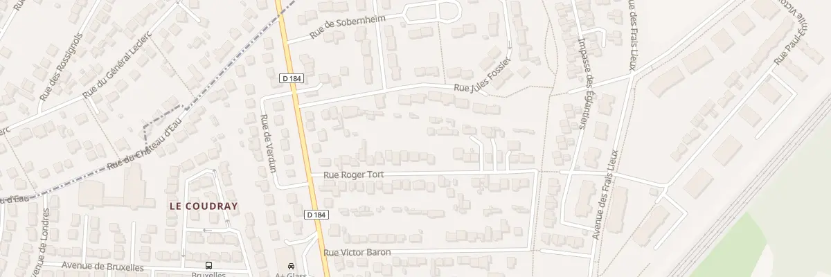 Plan du 21 Rue Roger Tort à Louvres