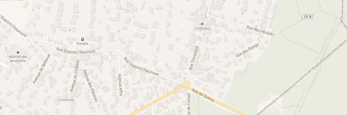 Plan du 60 Rue Tronchard à Brunoy