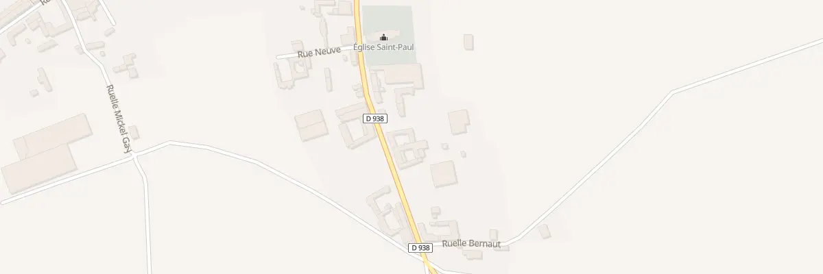 Plan du 12 Rue de l’Eglise à Louvencourt