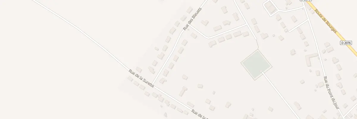 Plan du 8 Rue Bleuets à Saint-Just
