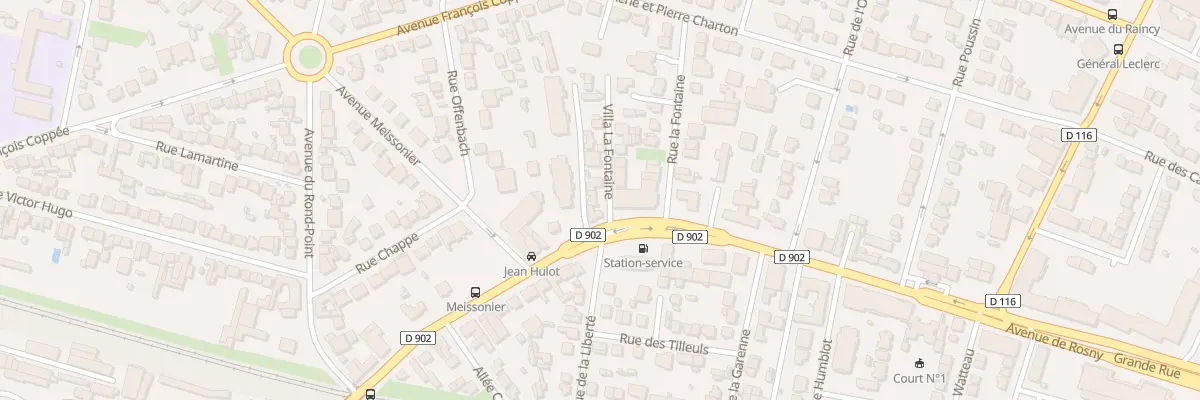 Plan du 48B Av de Rosny à Villemomble