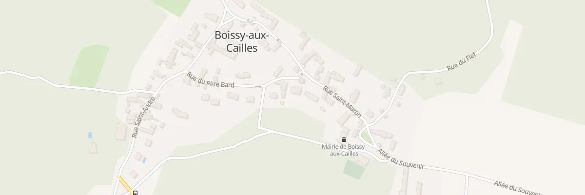 Plan du 33 Rue du Père Bard à Boissy-aux-Cailles