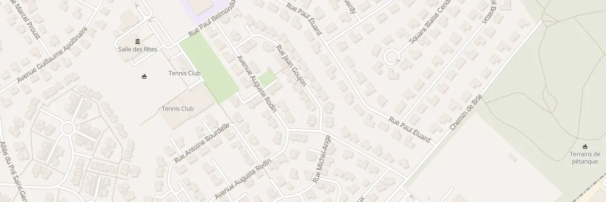 Plan du 22 Rue Jean Goujon à Saint-Germain-lès-Corbeil