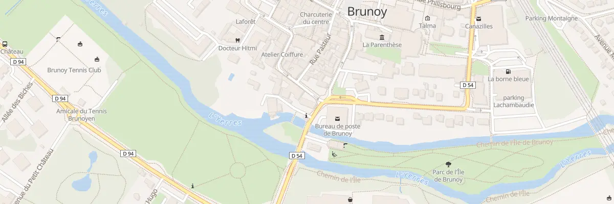 Plan du 1 Rue Monmartel à Brunoy