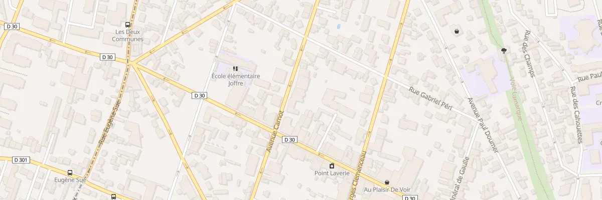 Plan du 38 Av Carnot à Neuilly-Plaisance