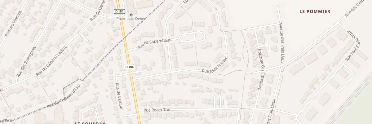 Plan du 7 Rue Jules Fossier à Louvres