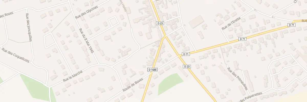 Plan du 6 Rue de Cachy à Fouilloy