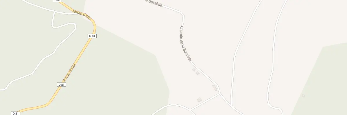 Plan du 2221 Che de la Bessède à Lacaze