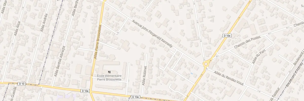 Plan du 24 All Robinet aux Pavillons-sous-Bois