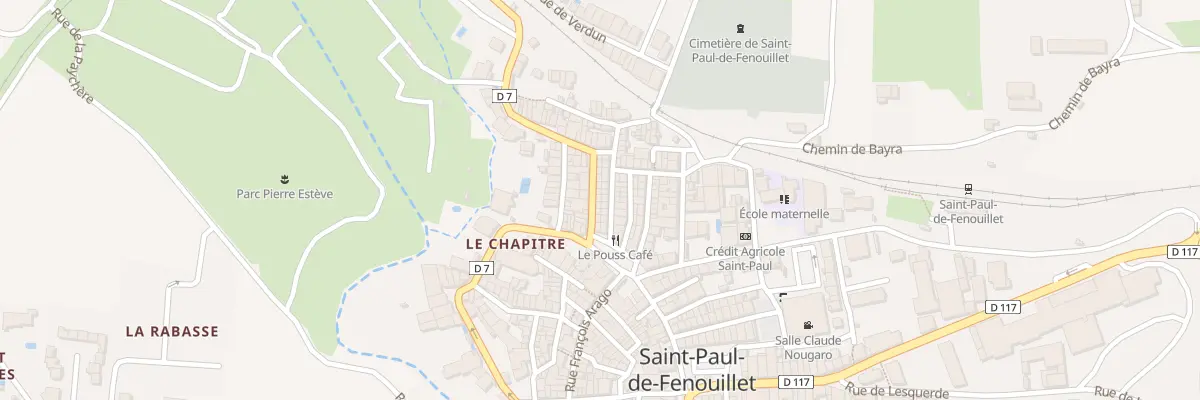 Plan du 10 Rue Léonce Rives à Saint-Paul-de-Fenouillet